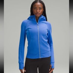 Lululemon Scuba Full Zip Hoodie in Colbalt Blue, Size 6